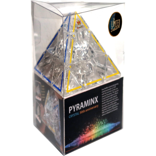 CRYSTAL PYRAMINX 50TH ANNIVERSARY LIMITED EDITION - PUZPYMA