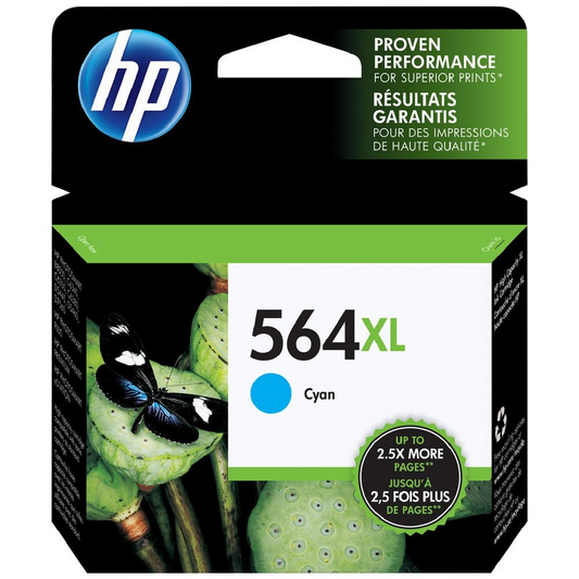 HP 564XL CYAN INK CARTRIDGE - HI564CXL 
