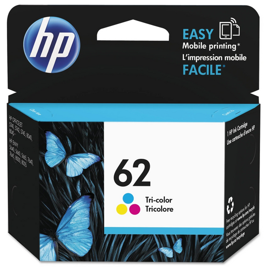 HP 62 COLOUR INK CARTRIDGE - HI62C 