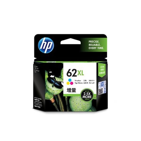 HP 62XL High Yield Tri-Colour Ink Cartridge - HI62CXL