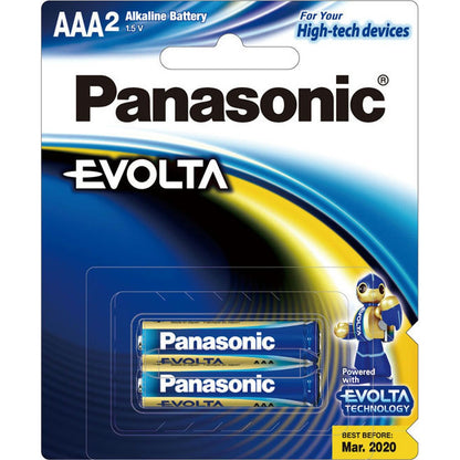 BATT ALK AAA PANASONIC EVOLTA PK2 - SB2906