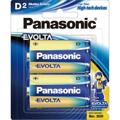 BATT ALK D PANASONIC EVOLTA PK2 - SB2914
