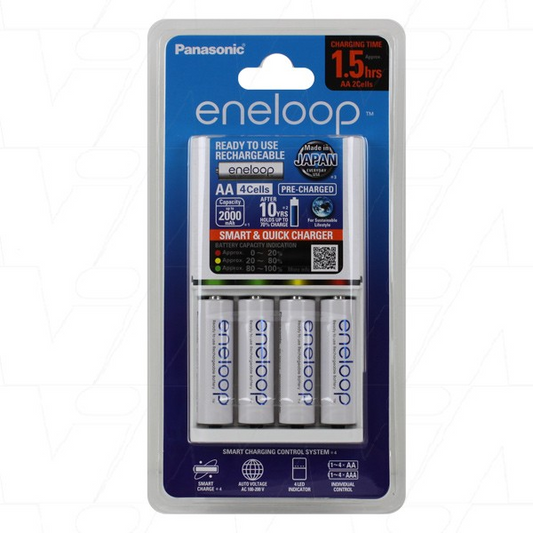 ENLOOP FAST CHARGE 4XAA/AAA CHARGER - 20006-052K5