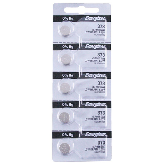 ENERGIZER SILVER OXIDE 373 WATCH BATTERY (SR916SW) - 54000-062