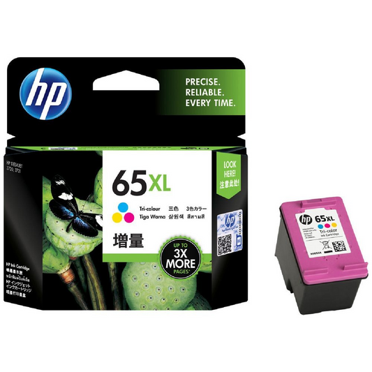 HP 65XL COLOUR INK CARTRIDGE - HI65CXL 