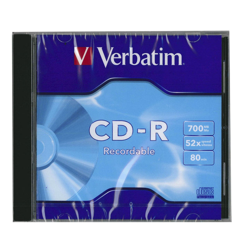 VERBATIM CD-R WITH CASE - XC4707