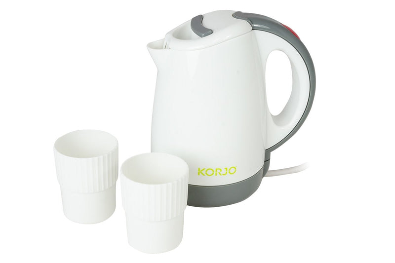 Korjo Travel Jug/Kettle with 2 Cups - TJ50