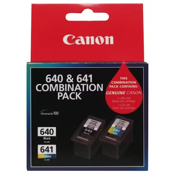 CANON 640 641 INK TWIN PACK - C640641T 