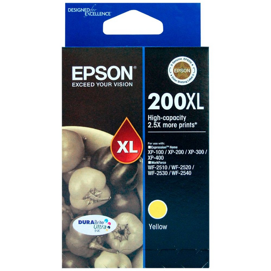 EPSON 200XL YELLOW INK CARTRIDGE - E200YXL