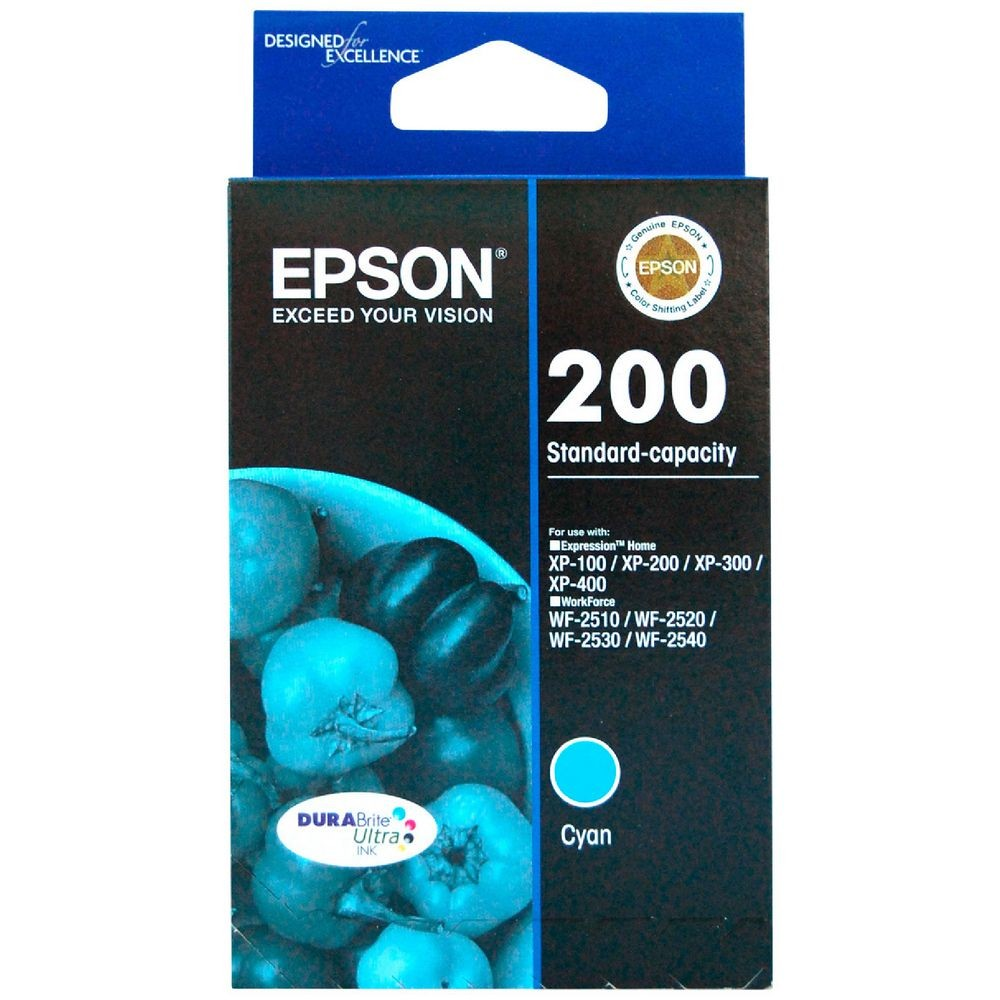 EPSON 200 CYAN INK CARTRIDGE- E200C 