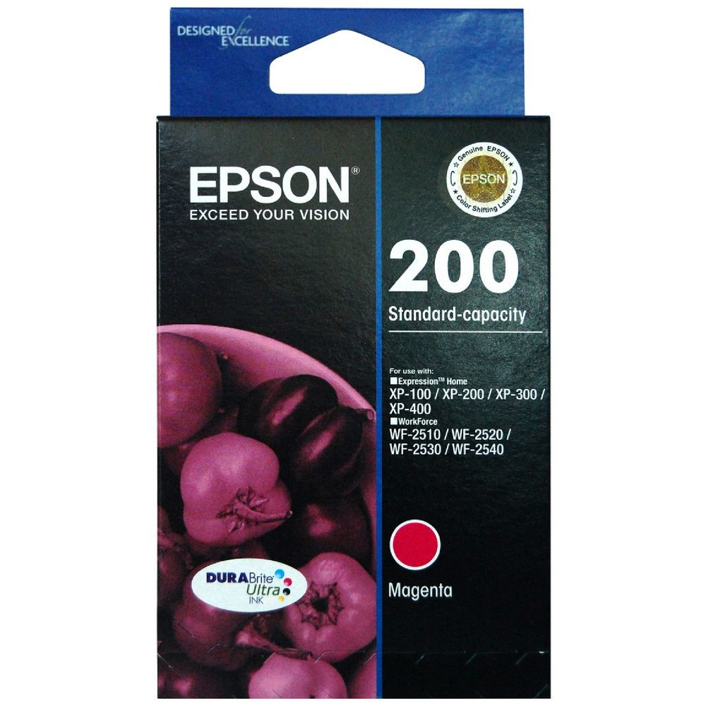 EPSON 200 MAGENTA INK CARTRIDGE - E200M
