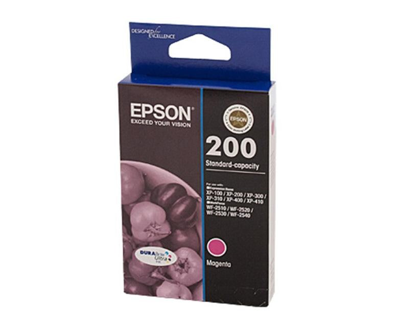 Epson 200 - Standard Capacity DURABrite Ultra - Magenta Ink Cartridge - E200M