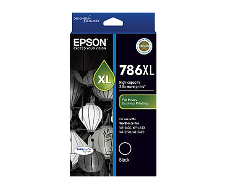 Epson 786Xl Durabrite Ultra Black Ink - E786XLB