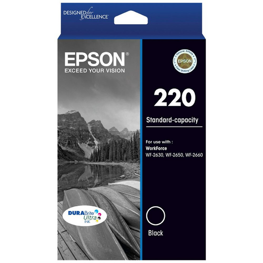 EPSON 220 BLACK INK CARTRIDGE - E220B