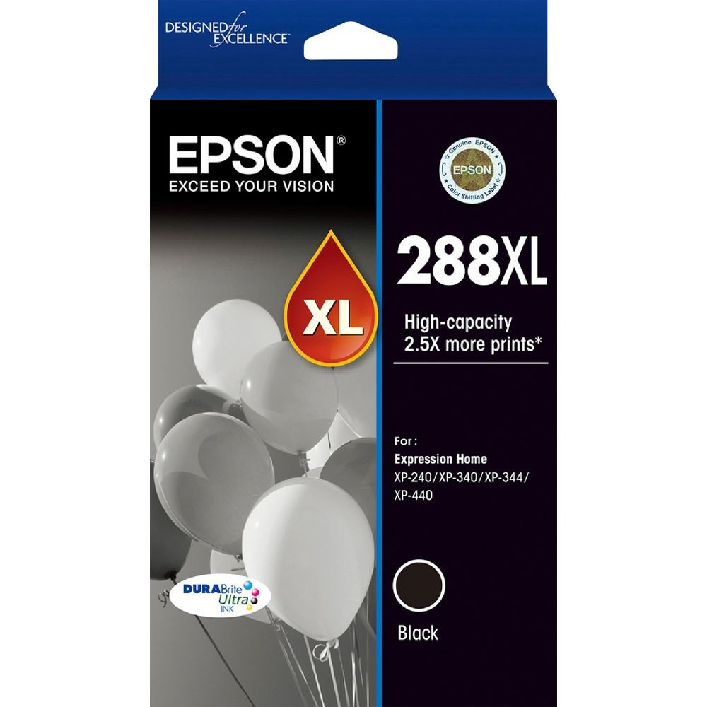 EPSON 288XL BLACK INK CARTRIDGE - E288BXL 