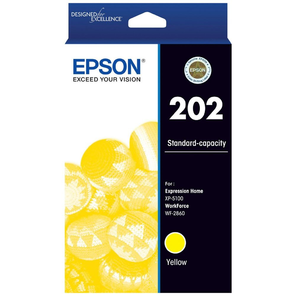 EPSON 202 YELLOW INK CARTRIDGE- E202Y 