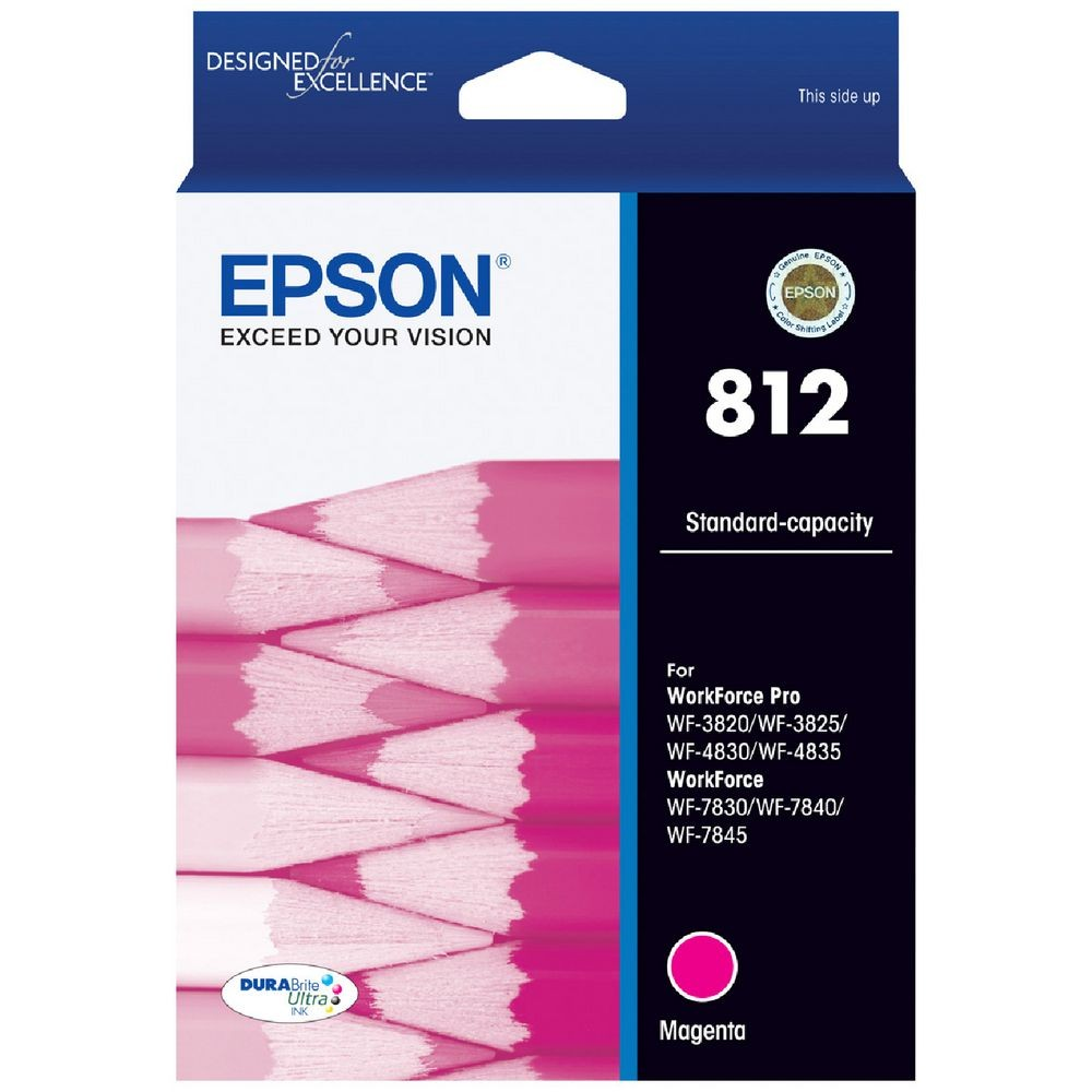 EPSON 812 MAGNETA INK CARTRIDGE - E812M 