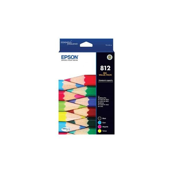 EPSON 812 4 INK VALUE PACK - E812VP