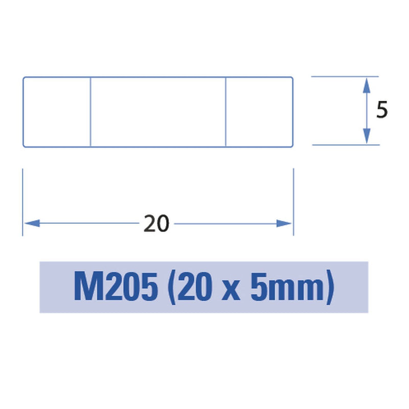 FUSE M205 500MA FAST BLOW - SF2156