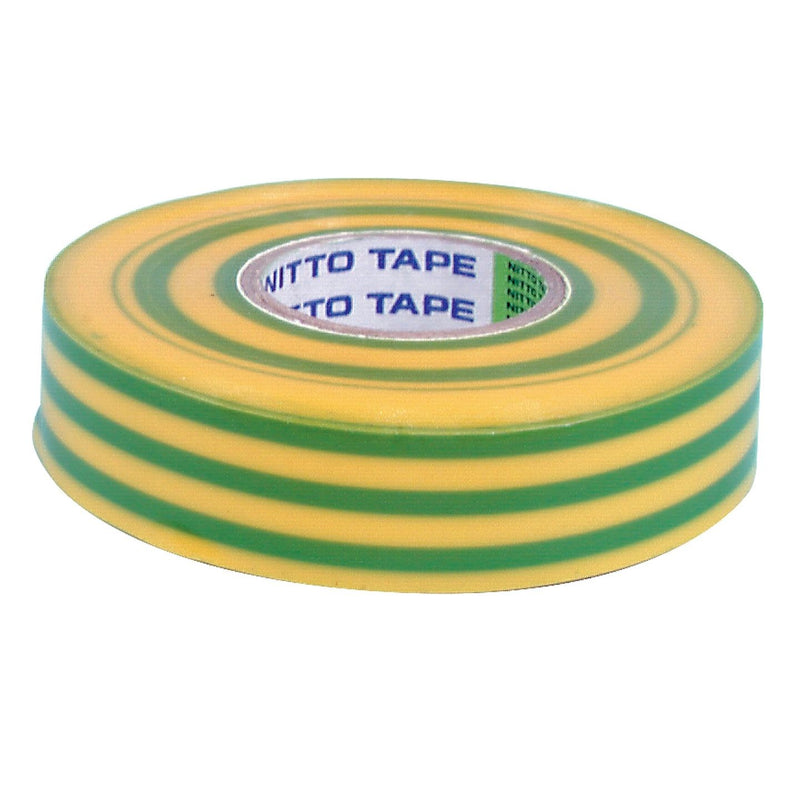 TAPE INSULATION PVC 18MM YL/GRN 20M ROLL - NM2804