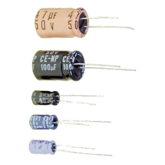 CAPACITOR BIPOLAR 47U 50V P=3.5MM 8X11MM - RY6820