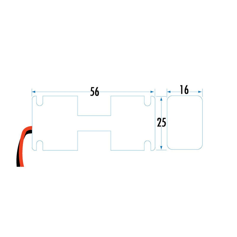 BATTERY HOLDER 2XAA CELL - PH9202