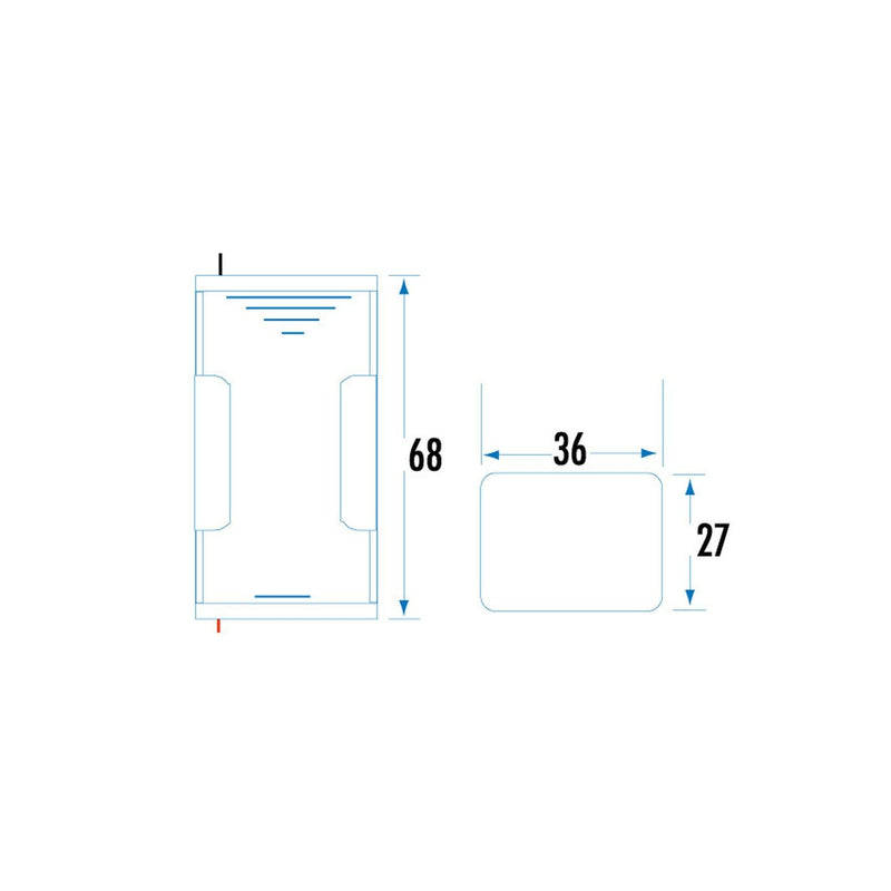 BATT HOLDER 1D - PH9218