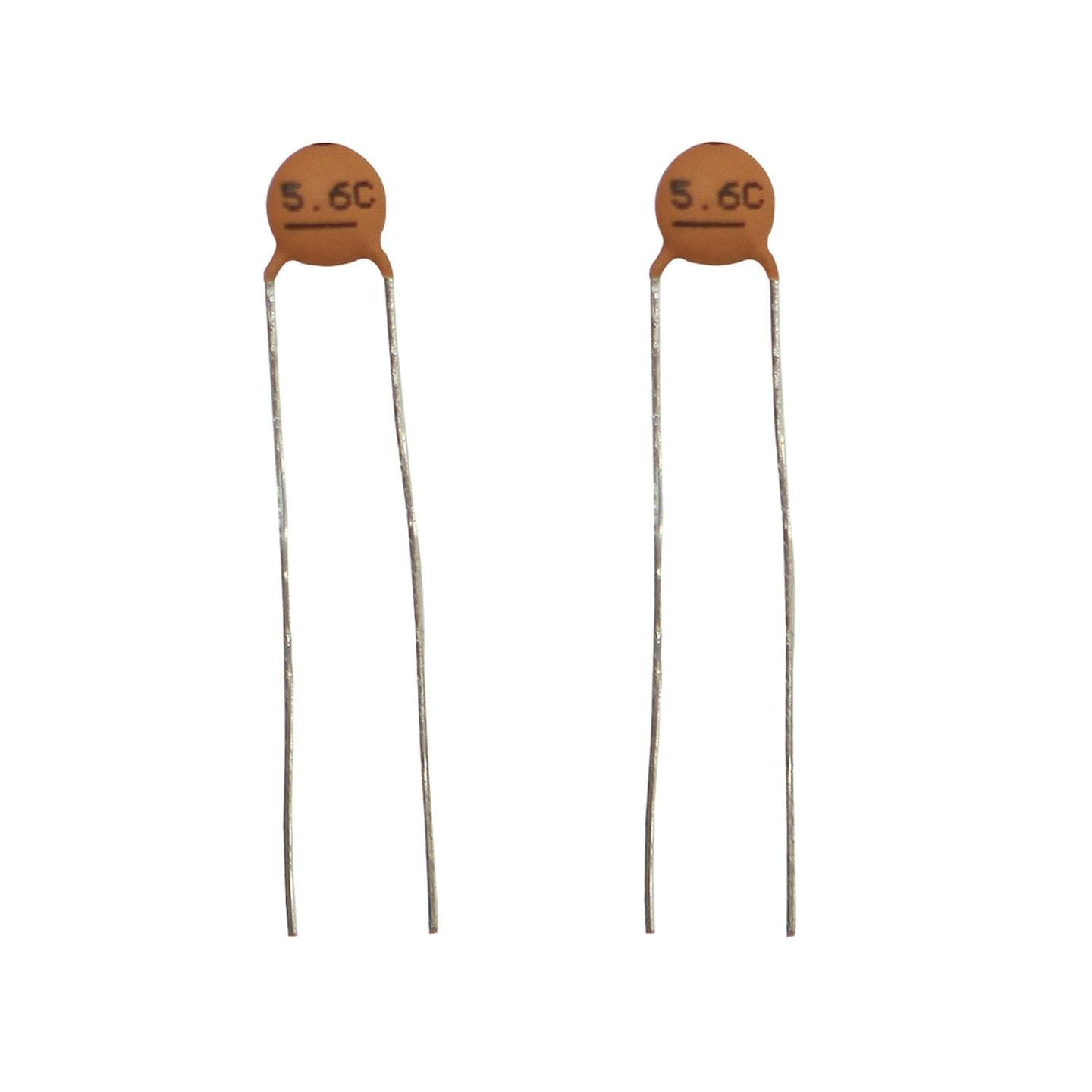CAPACITOR CER NPO 5P6 50V +/-0.25P P=5MM PK2 - RC5309