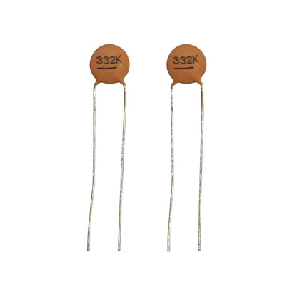 CAPACITOR CER Y5P 3N3 50V 10% P=5MM PK2 - RC5342