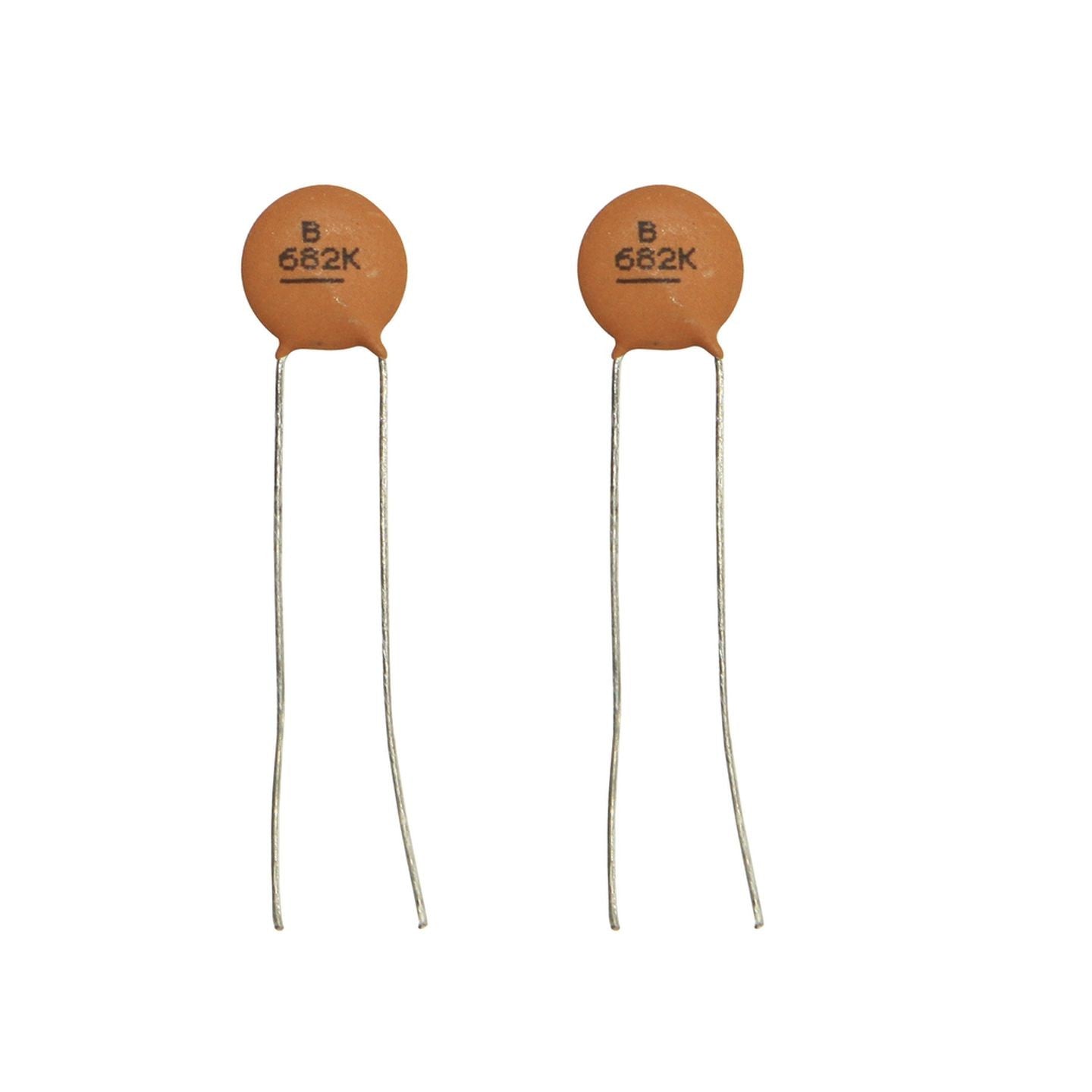CAPACITOR CER Y5P 6N8 50V 10% P=5MM PK2 - RC5346