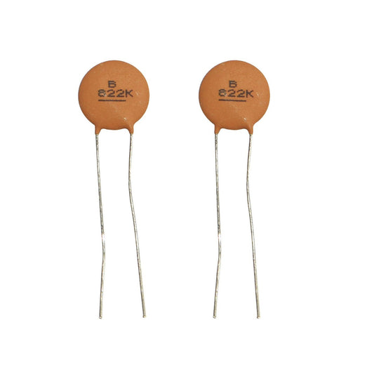CAPACITOR CER Y5P 8N2 50V 10% P=5MM PK2 - RC5347