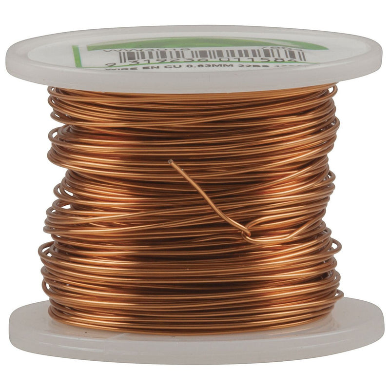 WIRE EN CU 0.63MM 22BS 100G - WW4018