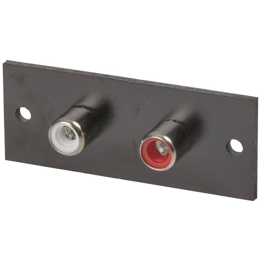 SKT RCA ON PHENOLIC 2WAY-1ROW-1BLK&1RED - PS0263