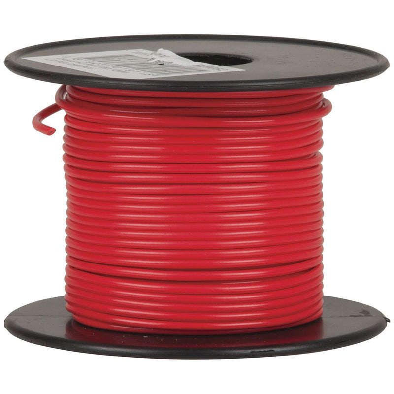 CABLE HU RND 13X0.12MM L/D RED 25M ROLL