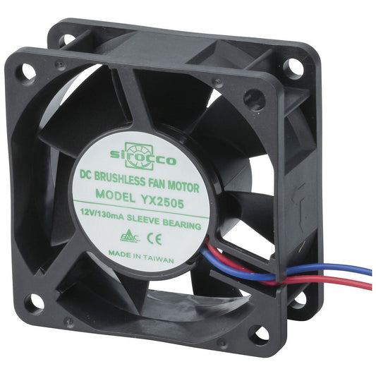 FAN 12VDC 60MM SLEEVE BEARING - YX2505
