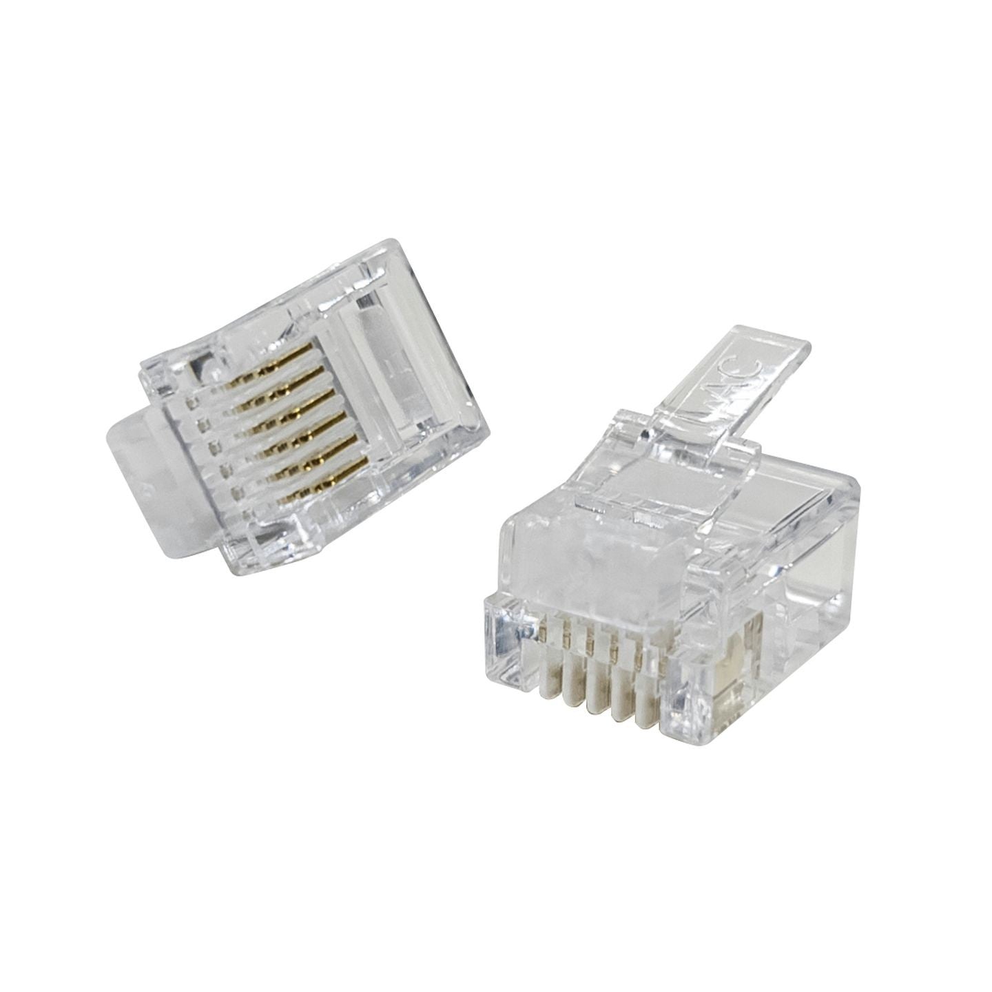 PLG RJ12 6P/6C (STRND CABLE) PK5 - PP1432