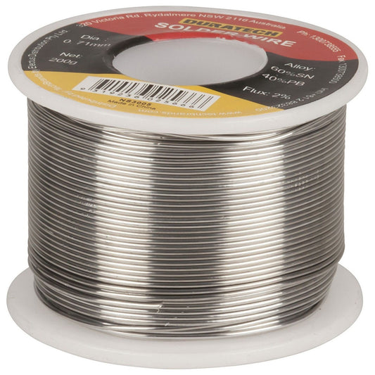 SOLDER 60/40 0.71MM 200G ROLL - NS3005