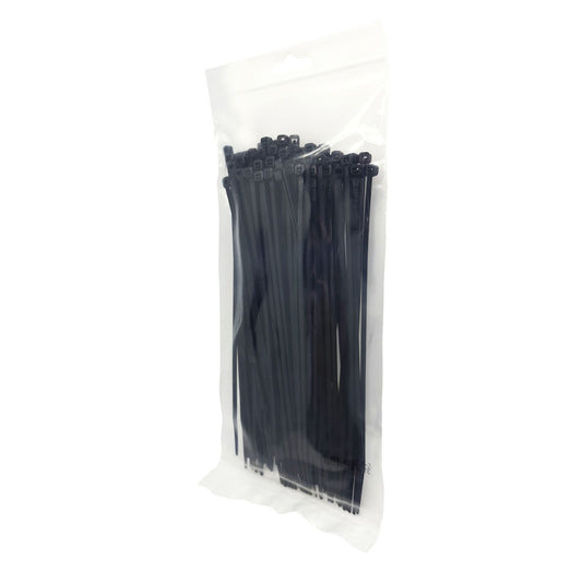 CABLE TIE 200X4MM BLK PK100 - HP1205