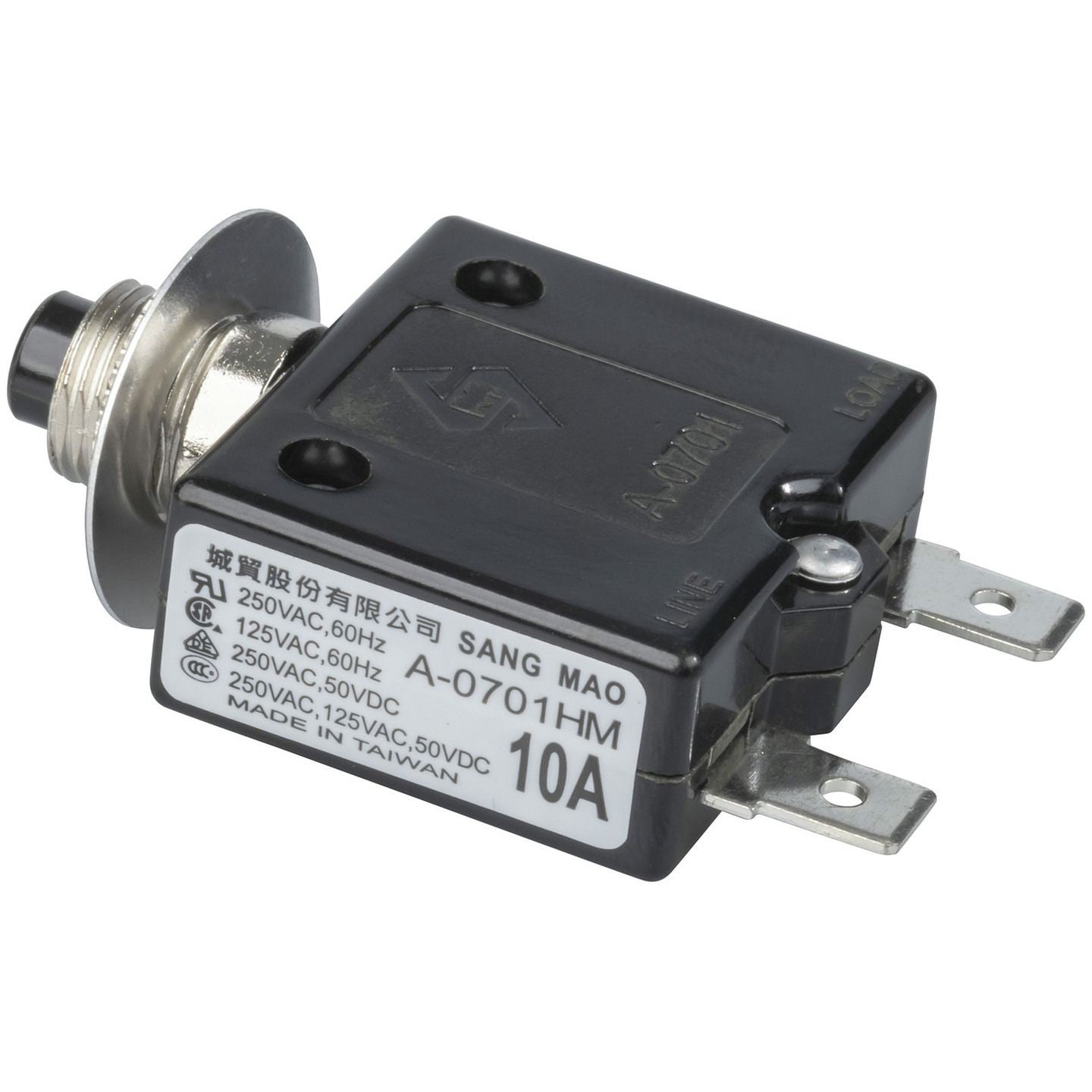 C/B APRV 10A 50VDC/250VAC - SF2258