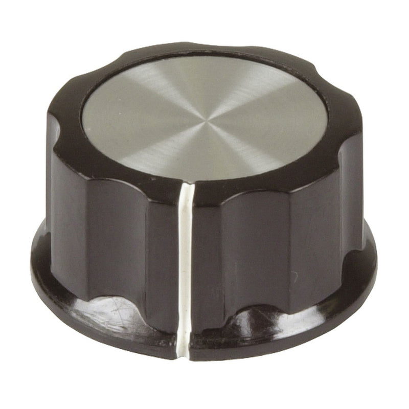 KNOB PLAST ALU INSERT 32MM - HK7741