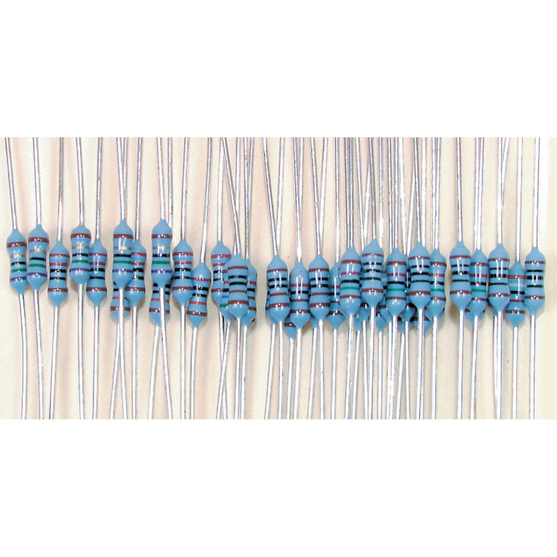 Resistor PACK 0.5W MTL 10R - 1M 1% MINI PK300 - RR0680