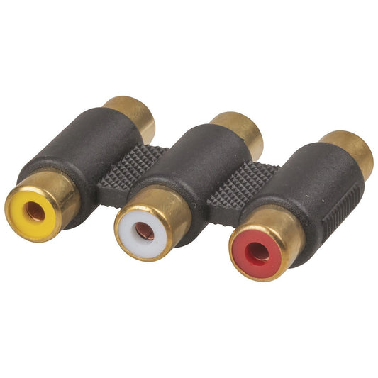 ADPT RCA 3SKT - 3SKT GLD - PA3564