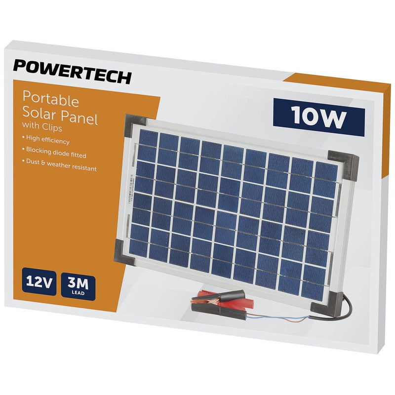 SOLAR PNL 12V 10W MONO W/LEAD - ZM9051