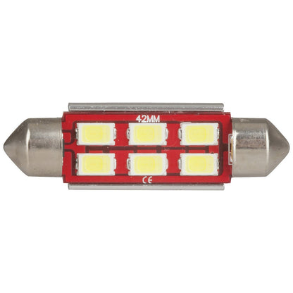 GLOBE FESTOON 41MM 6X5730 12V - ZD0754