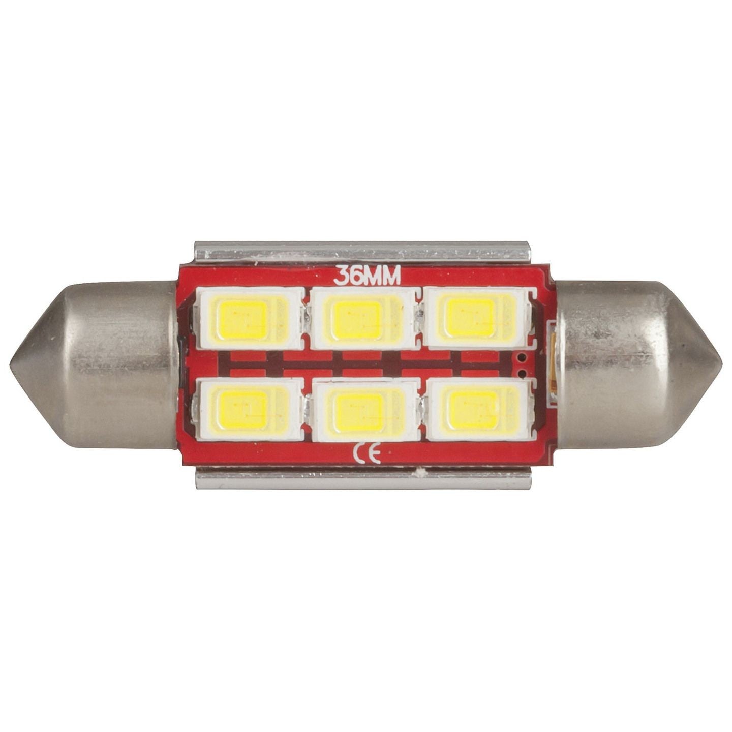 GLOBE LED FESTOON 36MM 6X5730 12V CW - ZD0752