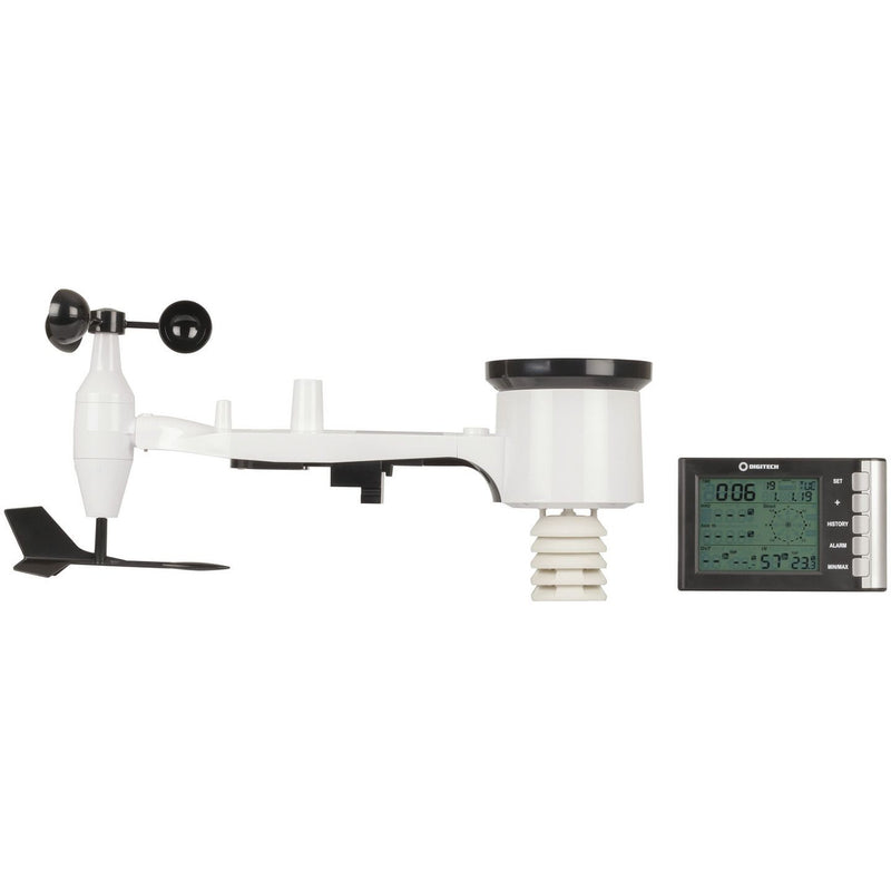 WEATHER STATION W/LESS MINI WIND RAIN - XC0400