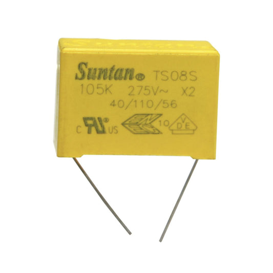 CAPACITOR MET POLYPROP X2 1U 250VAC P=27.5MM - RG5248