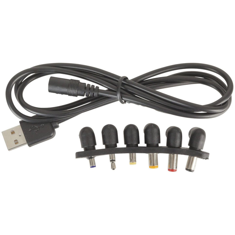 LEAD PLG DC - USB W/6 PLG KIT 1M