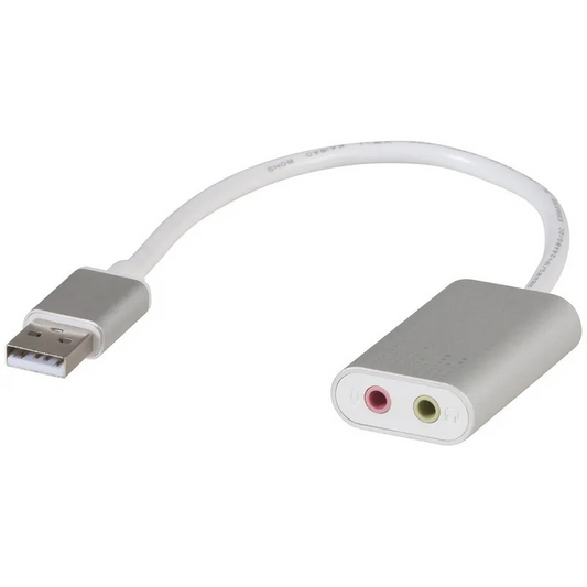 CNVTR USB 2.0 TO AUDIO/MIC 3.5MM - XC4953