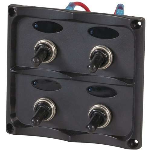 4 GANG SWITCH PANEL WITH LED - SZ1913